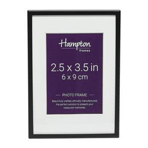 Hampton Frames Madrid Black Steel Photo Frame Various Sizes